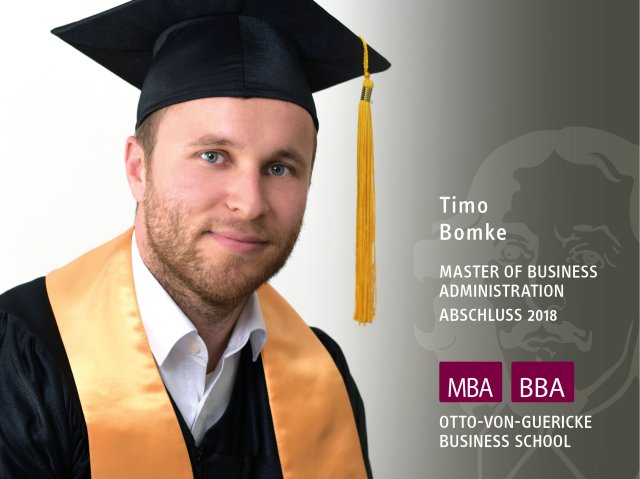 Timo Bomke (MBA-Abschluss 2018)